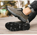 Sapatos esportivos casuais antiderrapantes masculinos resistentes ao desgaste sapatos de caminhada ao ar livre 2024 moda confortável sapatos de caminhada planos para homem
