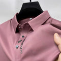 Camisa Polo Masculina Style  rosa