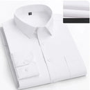 Camisa Social Masculina Plus Size Clássica Fino Ajuste