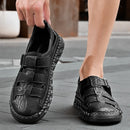 Sandália Masculina em Couro Gladiador