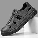 Sandália Masculina em Couro Gladiador