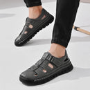 Sandália Masculina em Couro Gladiador