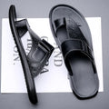 Sandália de Couro Masculina Anatômica Ibiza