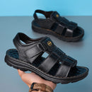 Sandália Masculina de Couro Elegancy