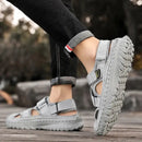 Sandália Masculina de Couro Romano Wess