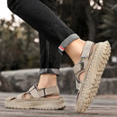 Sandália Masculina de Couro Romano Wess