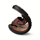 Sandália Masculina em Couro Sports