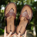 Sandália Masculina em Couro Sports