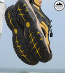 Sandália Masculina em Couro Gladiador Antiderrapante