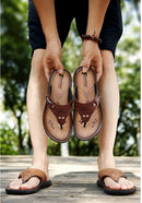 Sandália Masculina em Couro Sports