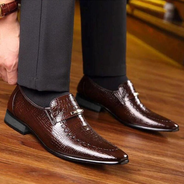 Sapato Social Masculino de Couro Eleganty