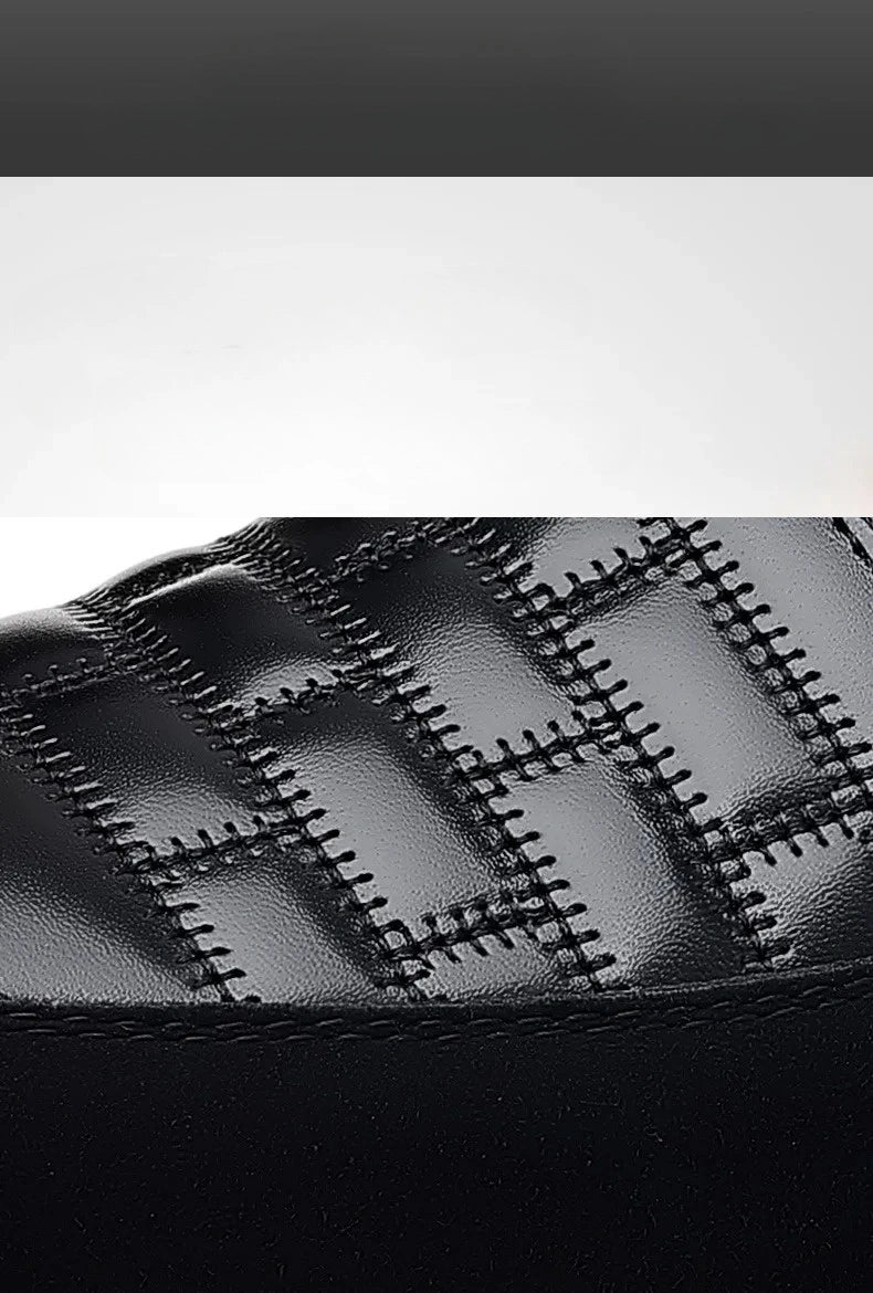 Sapato Casual Masculino Em Couro Fashion