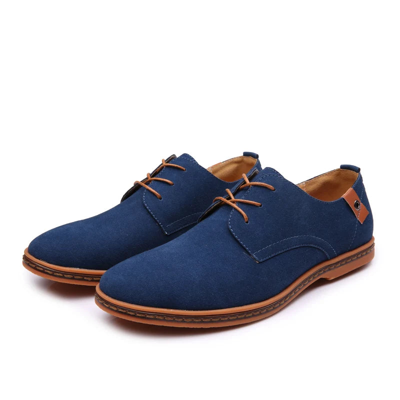 Sapato Casual Masculino de Couro Lottus