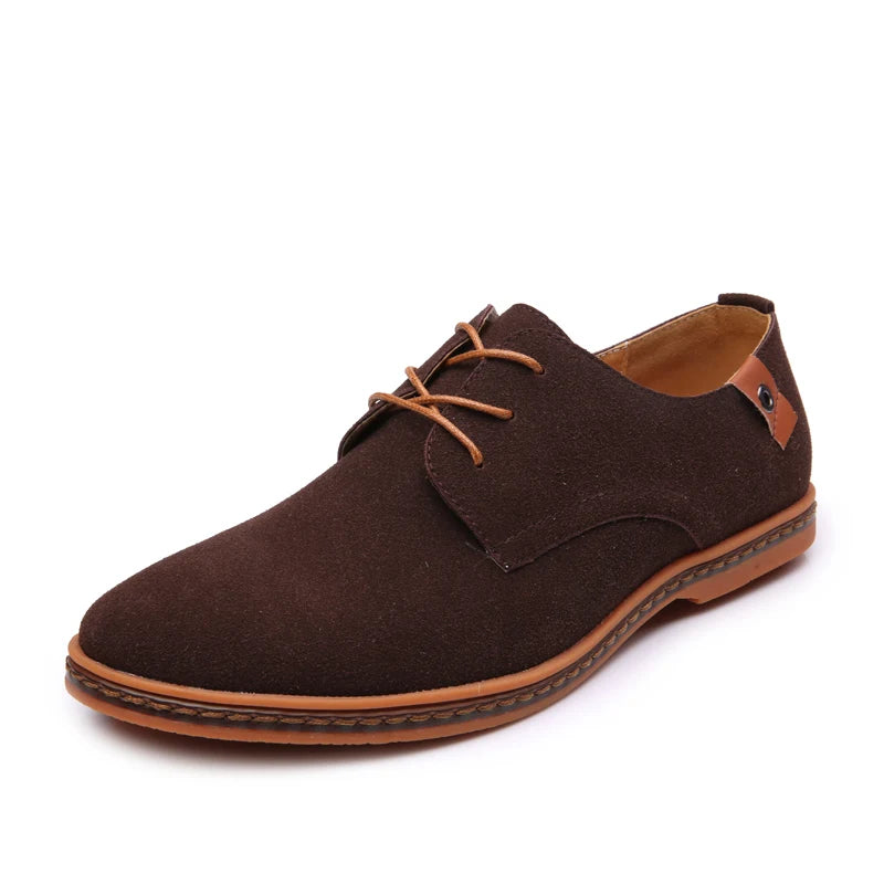 Sapato Casual Masculino de Couro Lottus