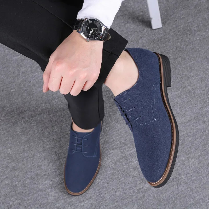 Sapato Masculino Oxford de Camurça Mitty