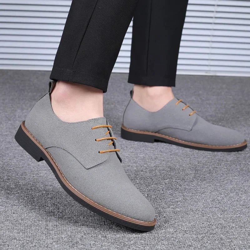 Sapato Masculino Oxford de Camurça Mitty