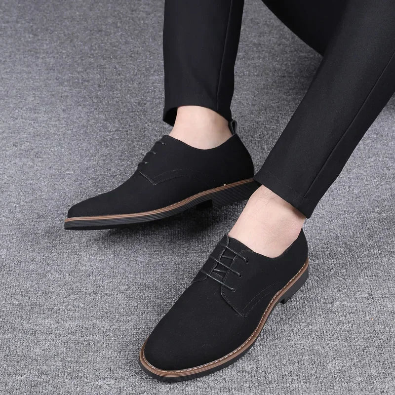 Sapato Masculino Oxford de Camurça Mitty