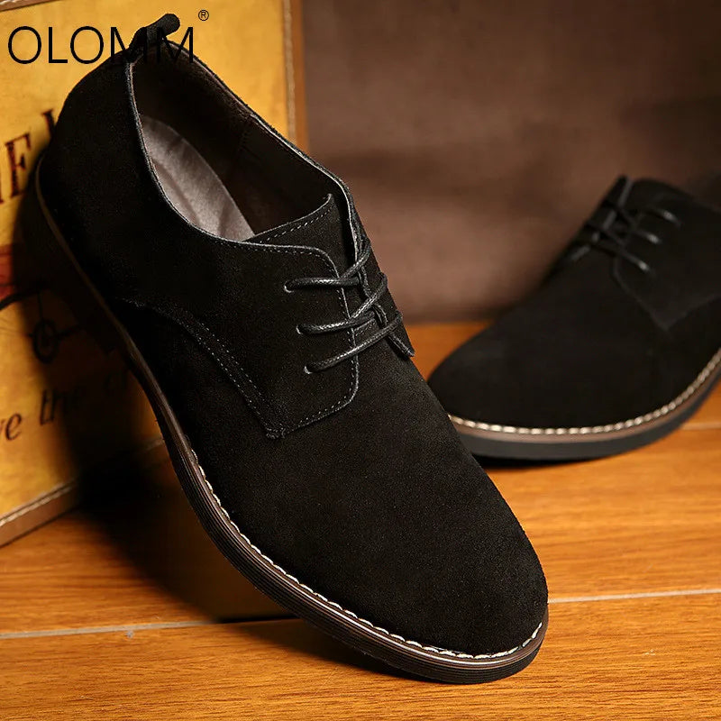Sapato Masculino de Camurça Lewiz