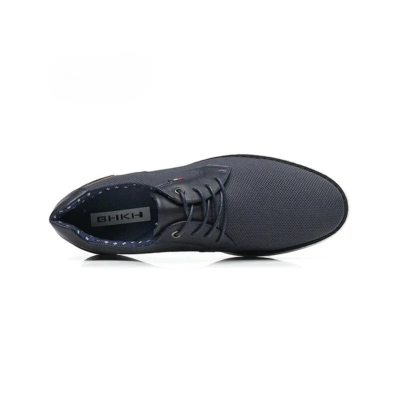 Sapato Masculino de Couro Casual Bichi
