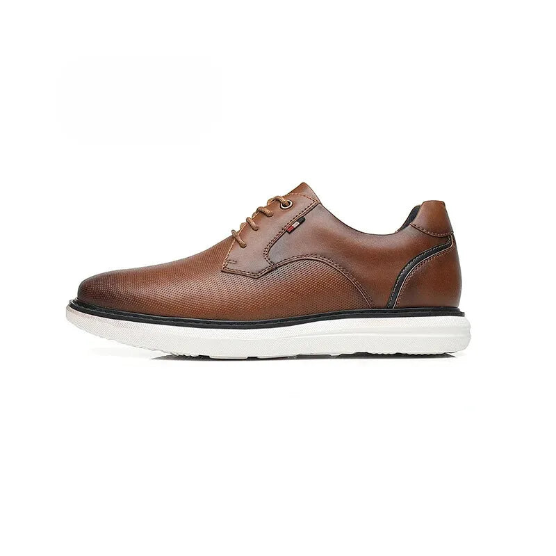 Sapato Masculino de Couro Casual Bichi