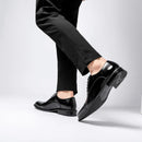 Sapato Social Masculino Couro Legítimo Italiano Rubber