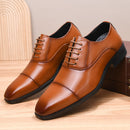 Sapato Social Masculino Oxford Couro Premium Europeu