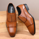 Sapato Social Masculino Oxford Couro Premium Europeu