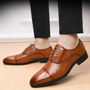 Sapato Social Masculino Oxford Couro Premium Europeu