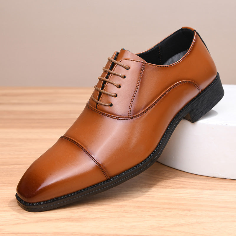 Sapato Social Masculino Oxford Couro Premium Europeu