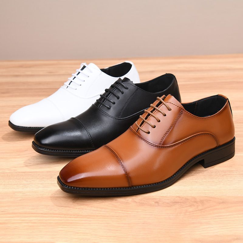 Sapato Social Masculino Oxford Couro Premium Europeu