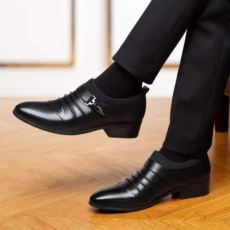 Sapato Social Masculino de Bico Fino - Pro Max