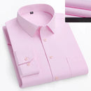 Camisa Social Masculina Plus Size Clássica Fino Ajuste