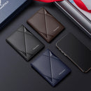 Carteira Masculina de Luxo Proteção RFID Polo Wlliam