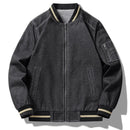 Jaqueta jeans grossa de lã masculina, casacos quentes, jeans de motociclista, outwear clássico solto, roupas de vaqueiro, moda, inverno, 2023