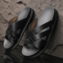 Chinelos masculinos de verão confortável estilo designer de moda lazer festa diária plus size 38-46 sapatos na moda jovens ho