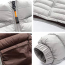 2023 inverno nova moda masculina casaco quente sólido grosso à prova de vento outwear outono casual à prova dwaterproof água parkas casaco masculino