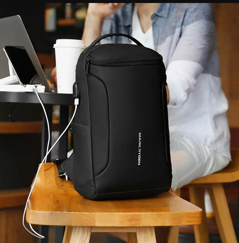 Bolsa Masculina  com Porta USB MARK RYDEN