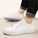 Tênis Masculino em Couro Branco Bolonha