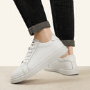 Tênis Masculino em Couro Branco Bolonha