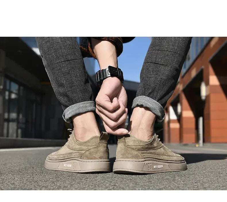 Tênis Casual Masculino Camurça Stellar UH400