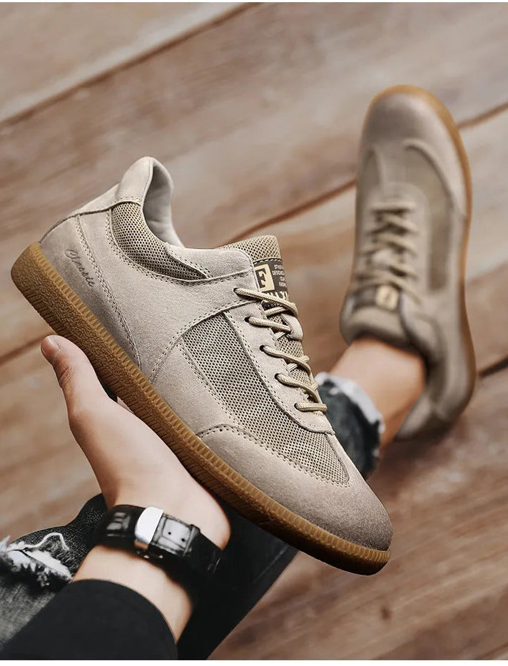 Tênis Masculino em Couro Legítimo Italiano