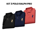 Compre 2 e leve 3 - Camisa Polo Masculina Ralph Pro