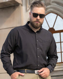 Camisa Social Manga Longa Masculina Plus Size American