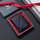 Carteira Masculina de Luxo Proteção RFID Polo Wlliam