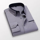 Camisa Social Masculina Valletta cinza