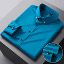 Camisa Social Masculina de Seda Premium Balli