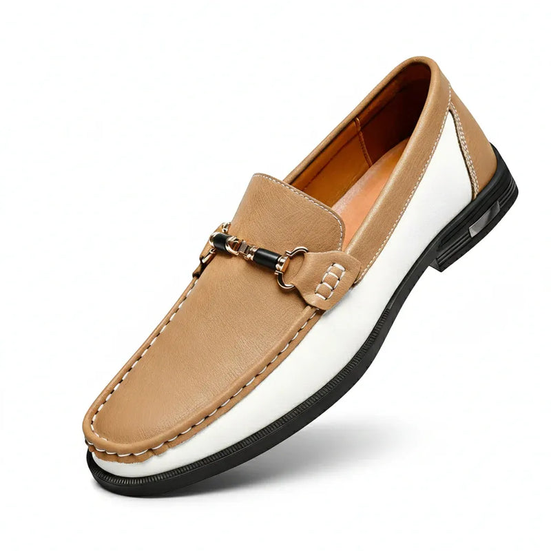 Sapato Mocassim Loafer Masculino de Couro Italiano Belly