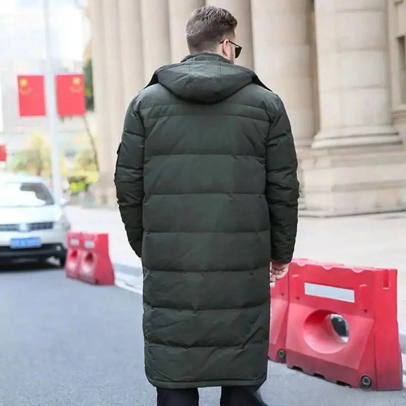 jaqueta Puffer Longa Masculina Plus Size Luppi