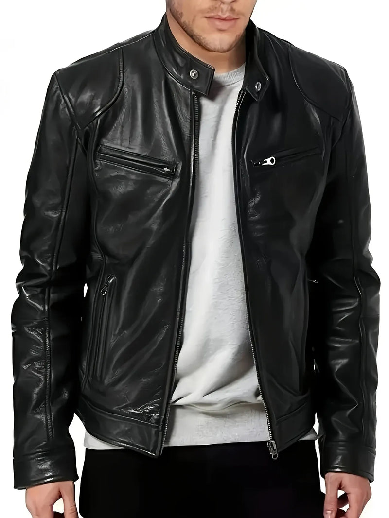 Jaqueta Masculina em Couro American