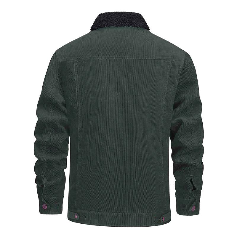 Jaqueta Masculina de Veludo verde